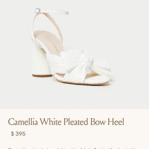 Loeffler Randall Bow Tie Camellia Shoes